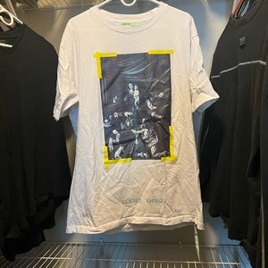 Large White Off-White “Seeing Things” T-Shirt